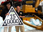 CESAR HITS 150,000 REGISTRATIONS WITH CAT AT HILLHEAD