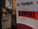 TEREX BACK CESAR AT THE EXECUTIVE HIRE SHOW