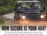 HOW SECURE IS YOUR 4x4