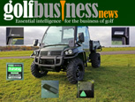 GOLF BUSINESS NEWS FEATURE - JOHN DEERE EXPANDS ITS USE OF CESAR ON THE GATOR RANGE