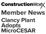FEATURE ARTICLE CONSTRUCTION WORX - CLANCY PLANT ADOPTS MicroCESAR