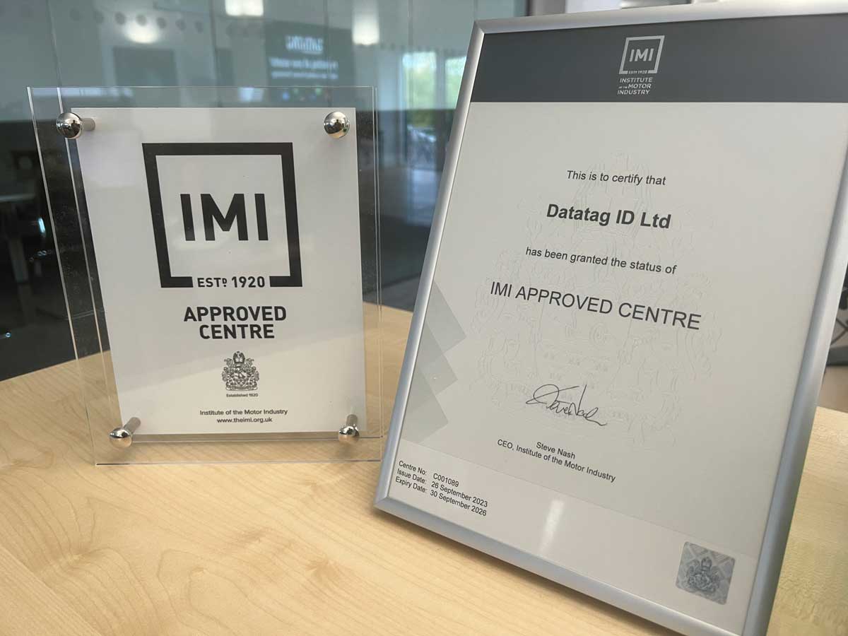 IMI Approved Training Centre