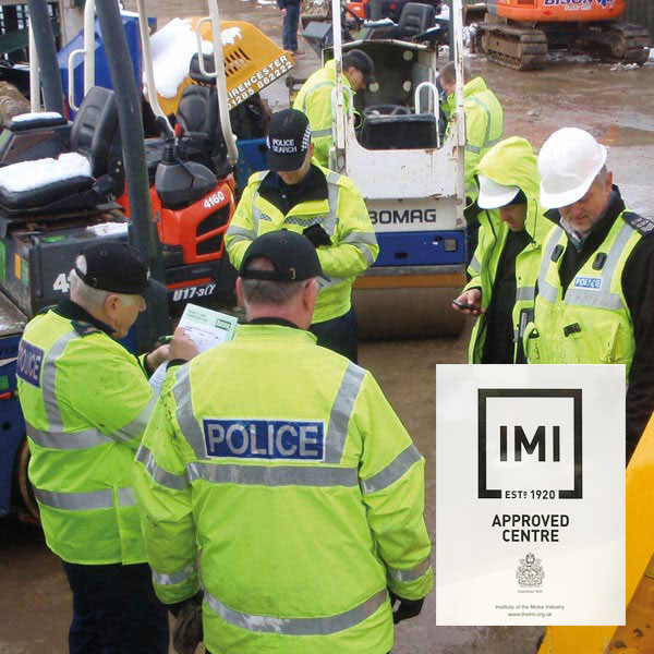 IMI Award in Plant and Agricultural Machinery Theft Awareness & Identification