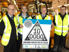 JCB BUILD 100,000TH CESAR REGISTERED MACHINE