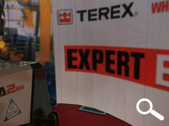 TEREX BACK CESAR AT THE EXECUTIVE HIRE SHOW