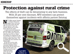 NFU - PROTECTION AGAINST RURAL CRIME