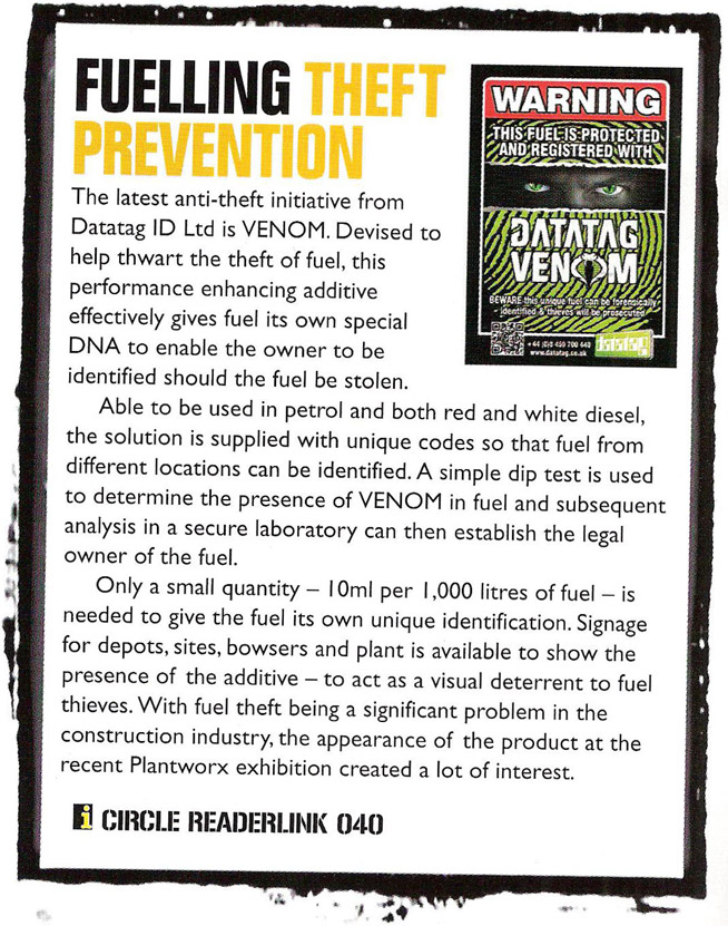 CPN - FEATURE ON DATATAG VENOM