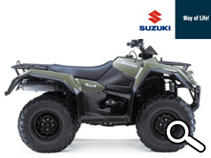 SUZUKI REVEALS LATEST OFFERS ON ITS ATV RANGE