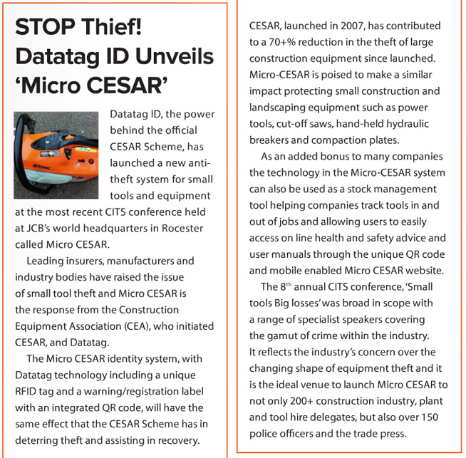 STOP THIEF! DATATAG ID UNVEILS 'MICRO CESAR'