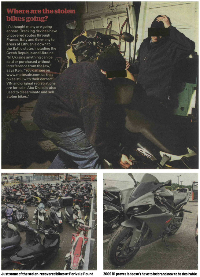 MCN NEWS FEATURE - MOTORCYCLE THEFT