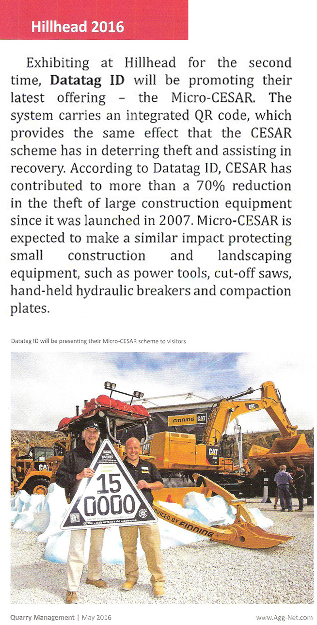 AGG-NET HILLHEAD PREVIEW FEATURE ARTICLES