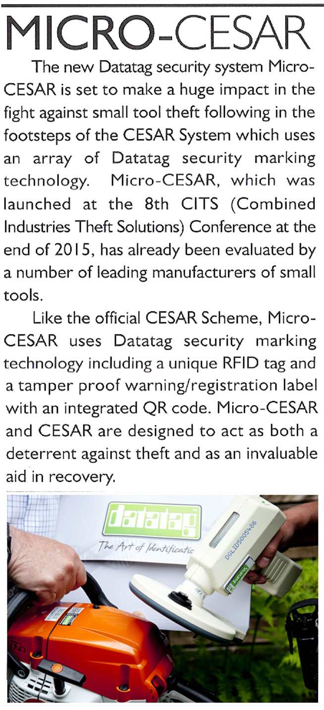 BUILDING NEWS FEATURE ON 'MICRO CESAR'