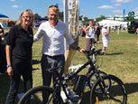 BATRIBIKE CHATS WITH ADAM HENSON AT COUNTRYFILE LIVE!