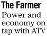 FEATURE ARTICLE THE FARMER - POWER AND ECONOMY ON TAP WITH ATV