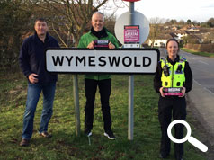 LEICESTER POLICE ENLIST DATATAG TO PROTECT RESIDENTS OF WYMESWOLD