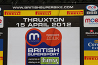 British Super Bikes Thruxton Round 2